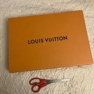 Authentic orange Louis Vuitton Empty box